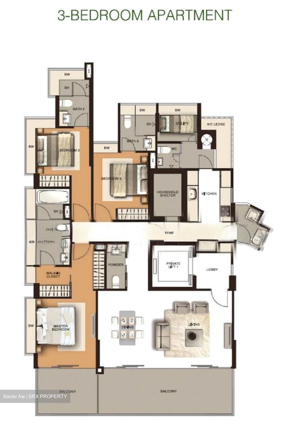 RESIDENCES AT EMERALD HILL (D9), Apartment #582997591